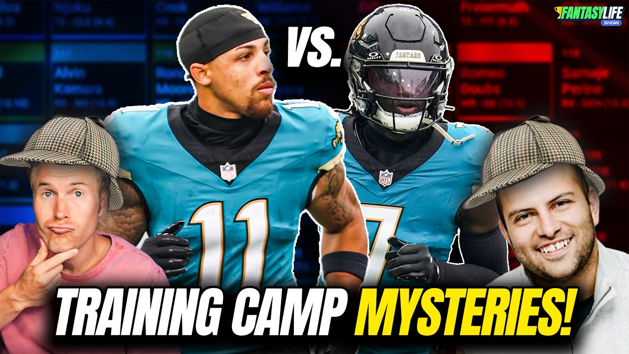 7 Fantasy Football Mysteries That Training Camps Could Solve (feat. Zain Dhanani)