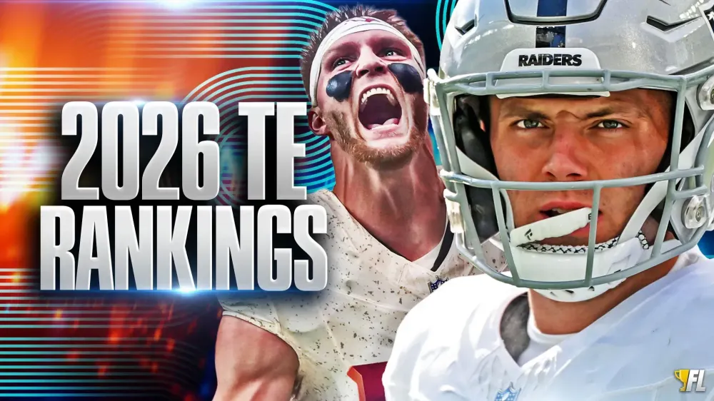 Fantasy Football Tight End Rankings For 2026: Brock Bowers, Tucker Kraft and More