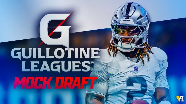 Guillotine Leaguesâ„¢ Fantasy Football Mock Draft: Building Around Ashton Jeanty At 1.16