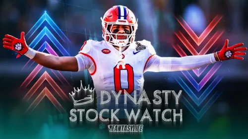 Dynasty Fantasy Football Stock Watch: De'Zhaun Stribling and Antonio Williams Are Risers
