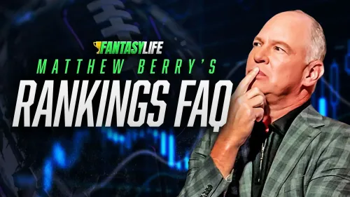 Matthew Berry's Fantasy Football Rankings FAQ: Kyren Williams, Jonathon Brooks & More