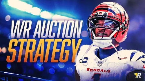 Auction Fantasy Football Strategy: How To Approach WRs In 2026 Auction Drafts