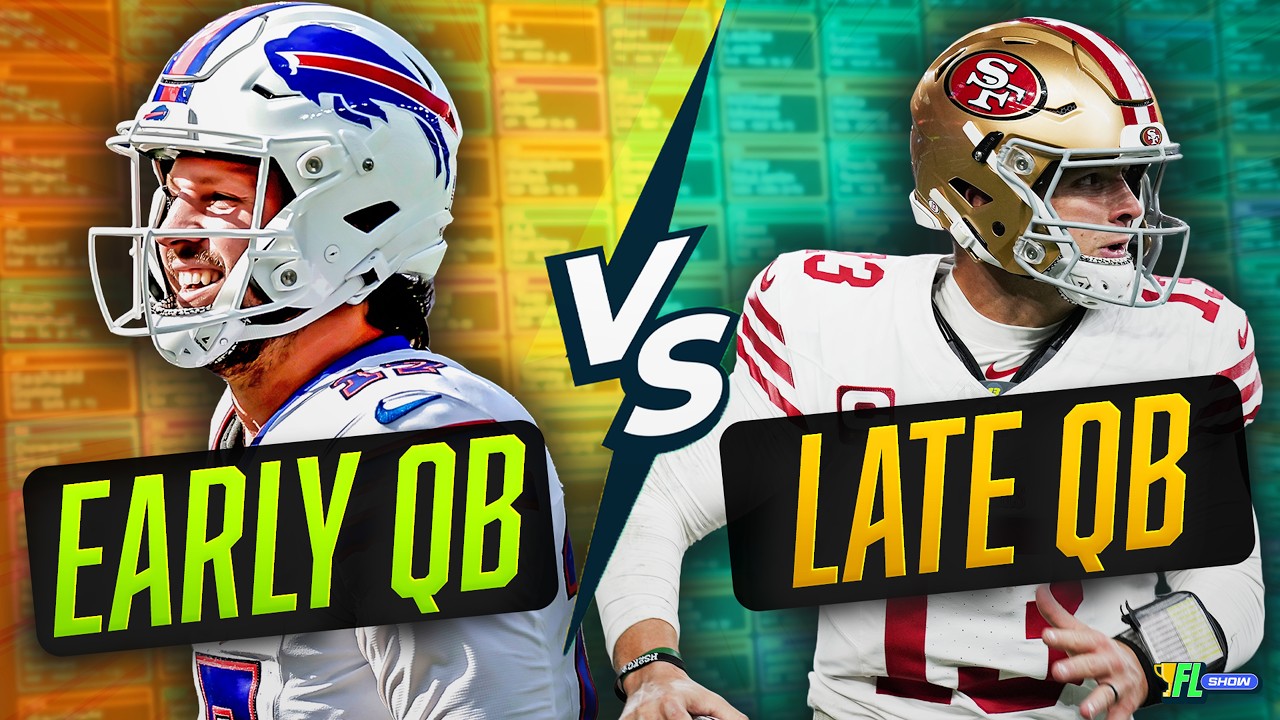 Draft QB EARLY or LATE in 2026 Fantasy Football? (DRAFT BATTLE!)
